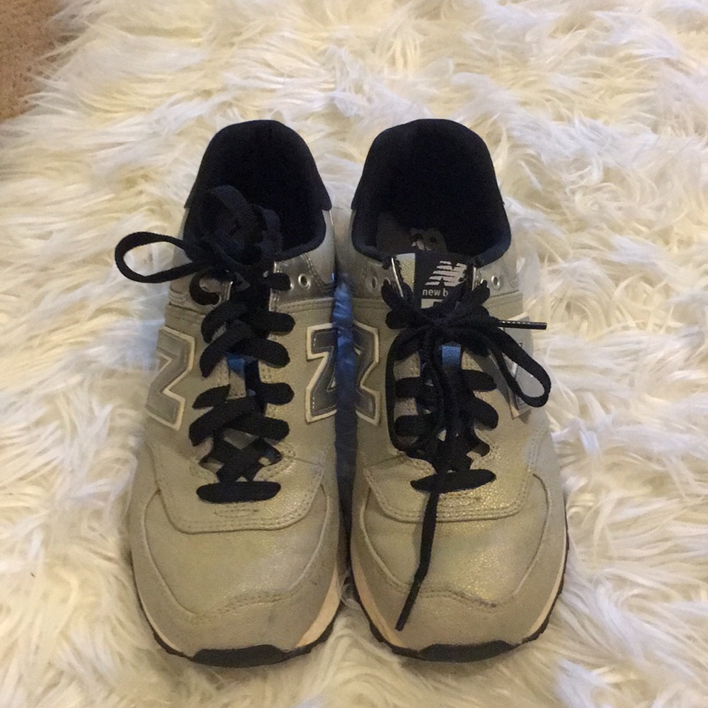Stylish New Balance sneakers.